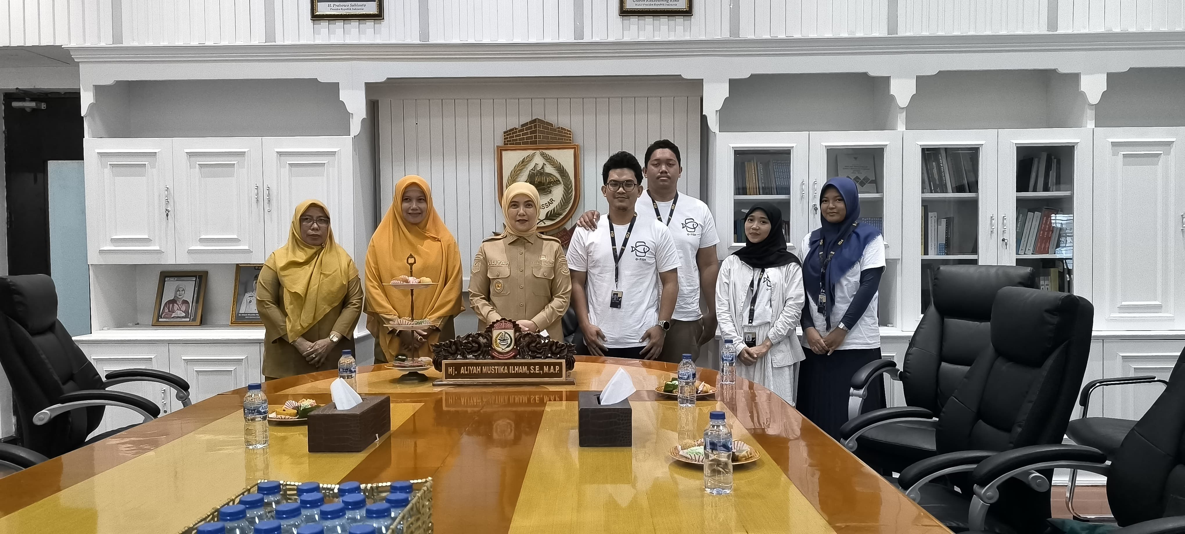 Pertemuan Wakil Walikota Makassar